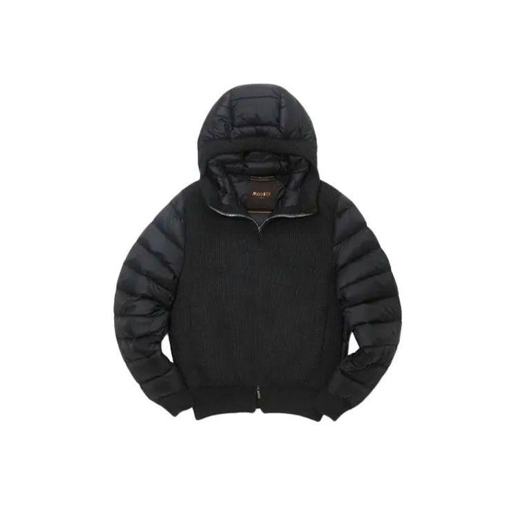 MOORER VALDES-CWH tamno siva muška štepana jakna