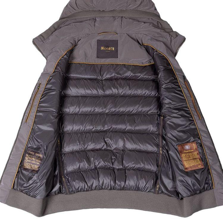 MOORER VERMEER svijetlo sivi muški prsluk