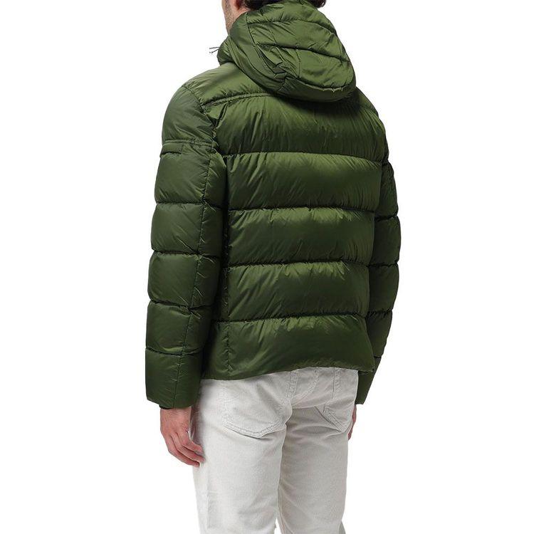 MOORER BRETT-HOODED zelena muška štepana jakna