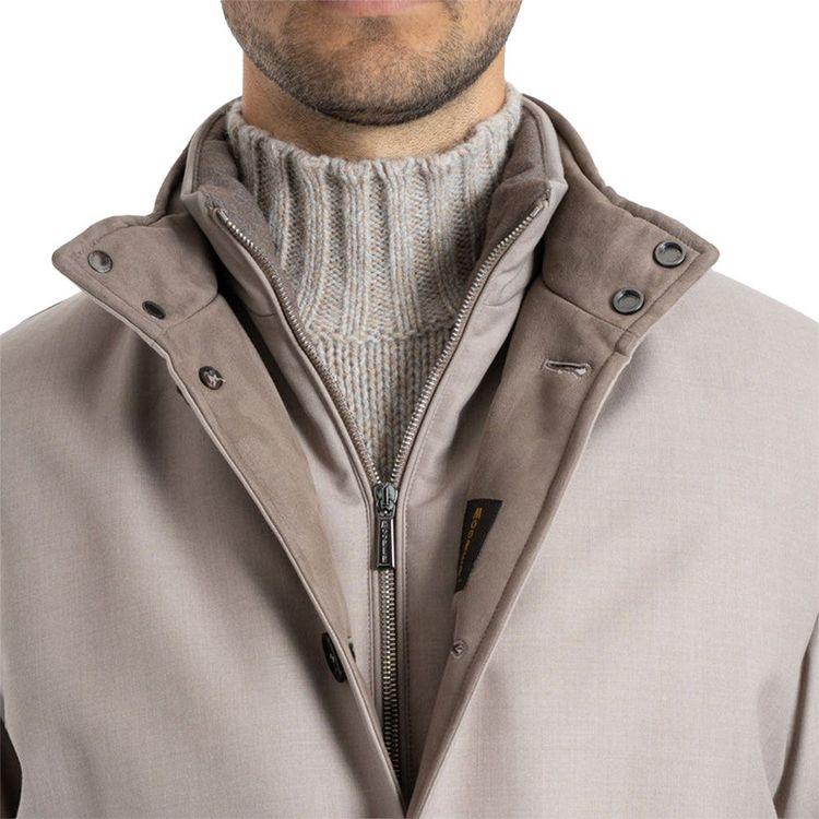 MOORER JANOS-PUM svijetlo bež muška jakna