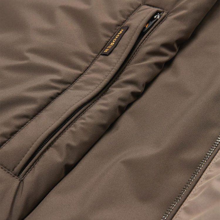 MOORER FIORESI-WK braon muški prsluk sa dva lica