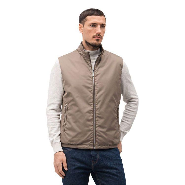 MOORER FIORESI-WK braon muški prsluk sa dva lica