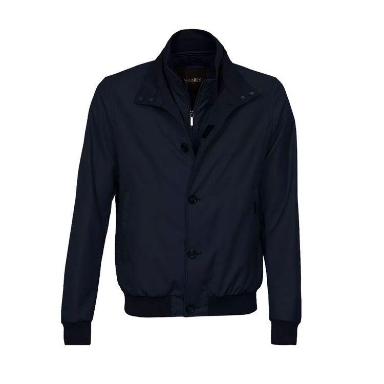 MOORER Bernie-Pum teget bomber muška jakna