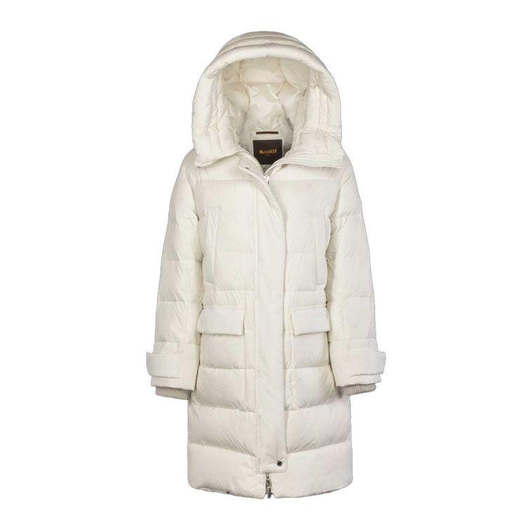 MOORER Christine-px bijela ženska štepana jakna 