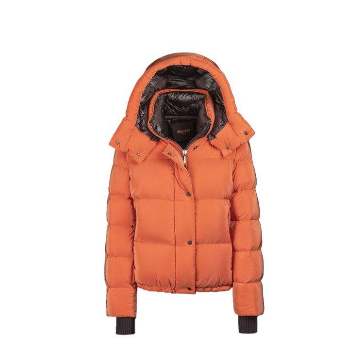 MOORER MOORER THIULE-OS narandžasta ženska štepana jakna