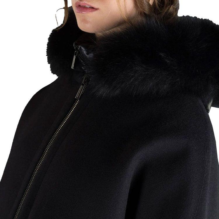 MOORER PEGASO-CWR crna ženska štepana jakna