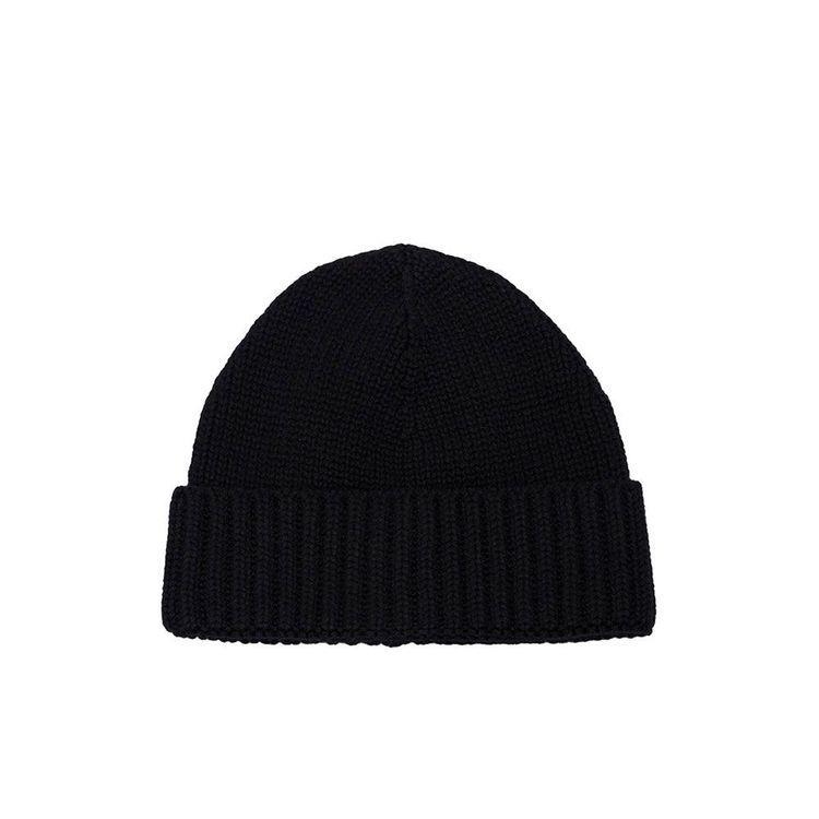 MOORER crna ženska pletena kapa