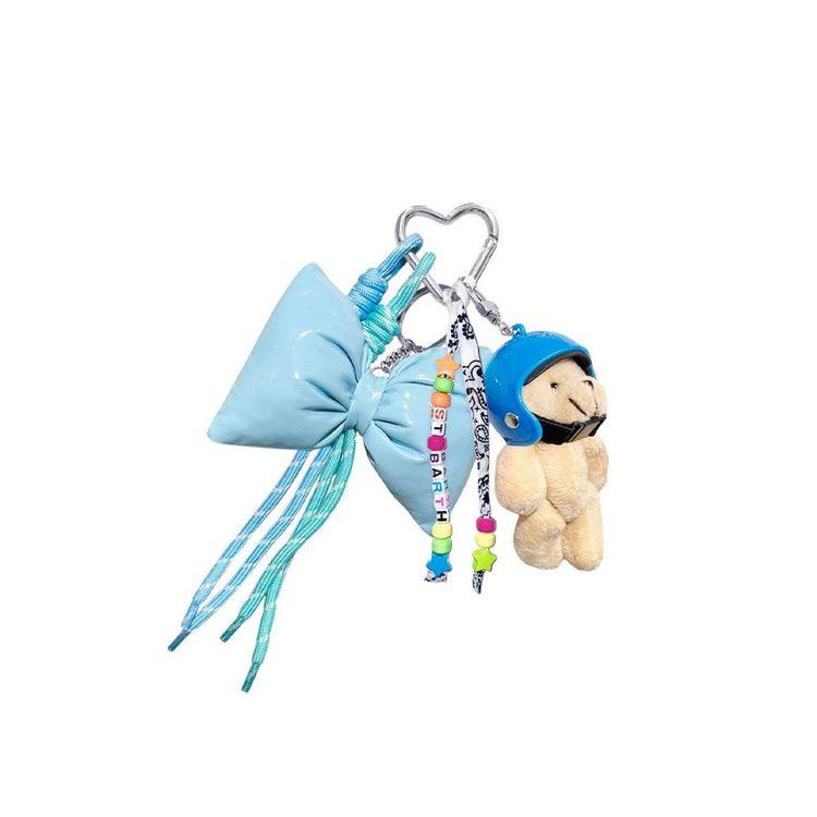 MC2 SAINT BARTH privjezak u obliku mašne i medvjedića