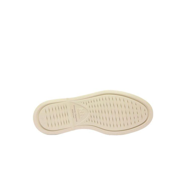 OFFICINE CREATIVE denim muške cipele od antilopa