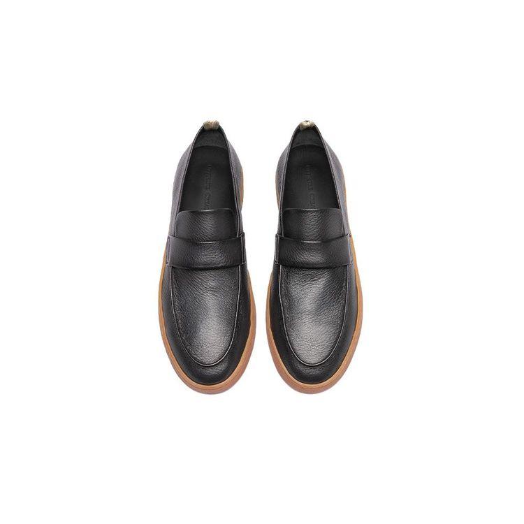 OFFICINE CREATIVE teget muške cipele od kože