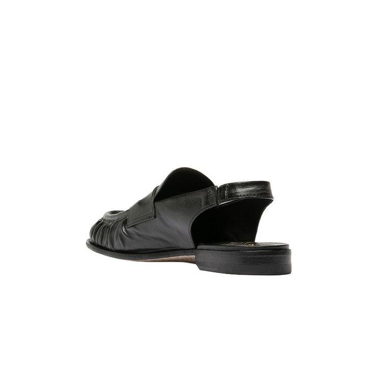 OFFICINE CREATIVE crne ženske cipele sa otvorenom petom