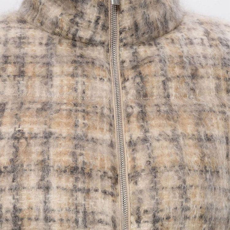 PESERICO sivo-bež ženski prsluk