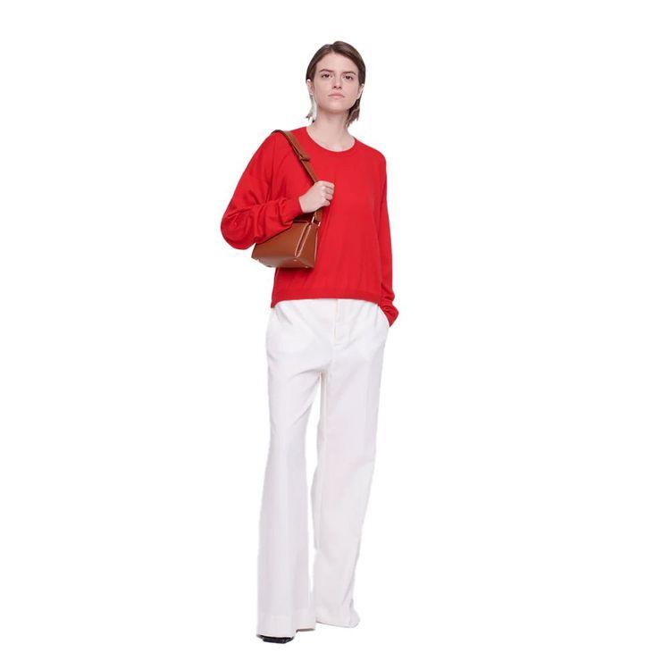 PLAN C Mini Folded svijetlo braon ženska tašna