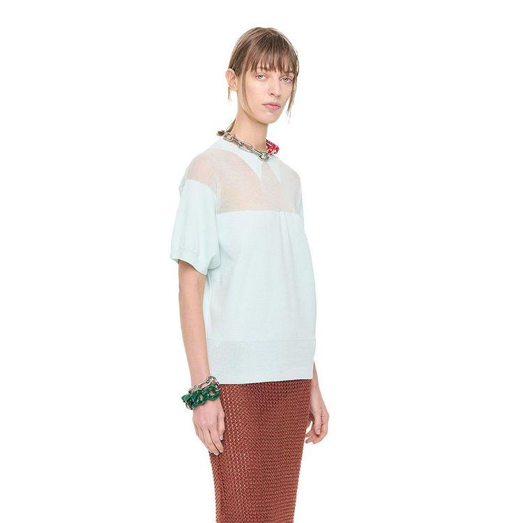 PLAN C mint končana ženska majica