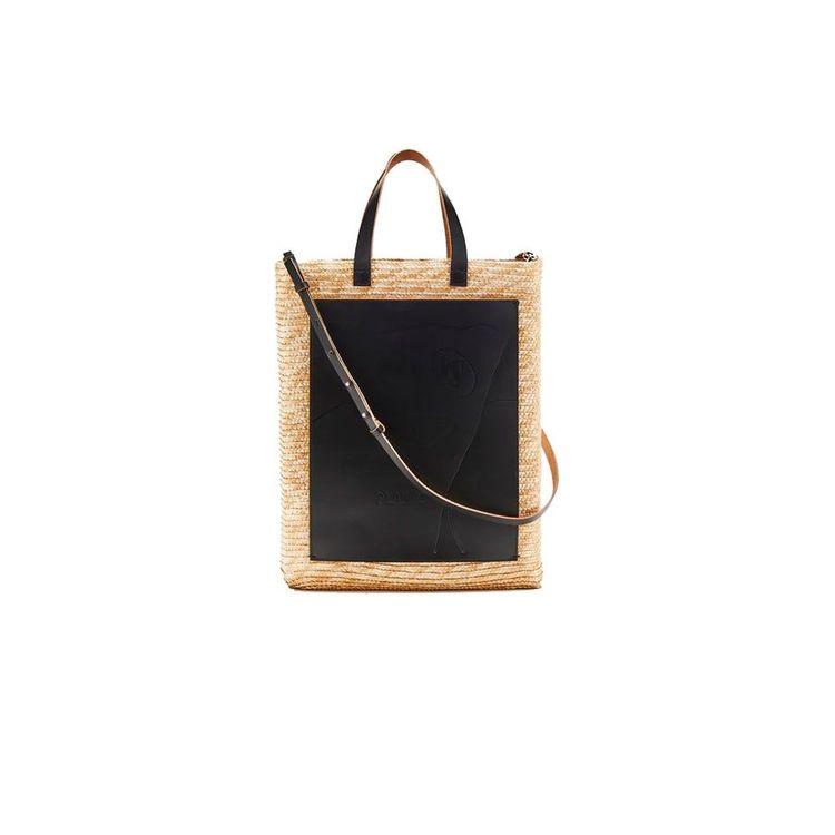 PLAN C ženska slamena tašna