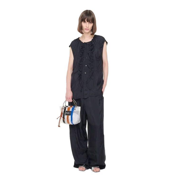 PLAN C teget ženska bluza sa karnerima