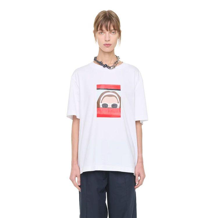 PLAN C ogrlica sa srebrnim lancem i čvorastim elastičnim kanapom