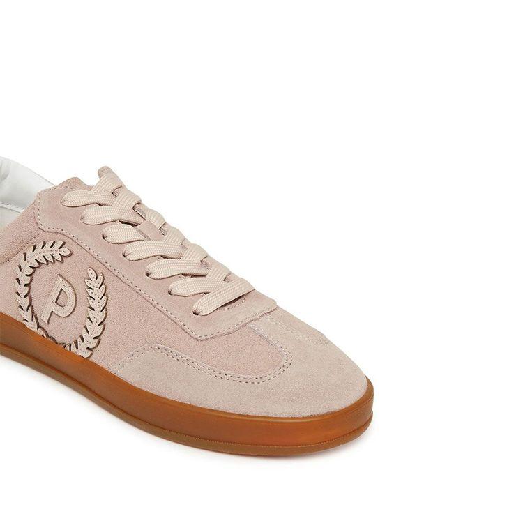 POLLINI puder roze ženske patike sa kožnim logom