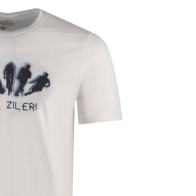 PAL ZILERI bijela muška majica
