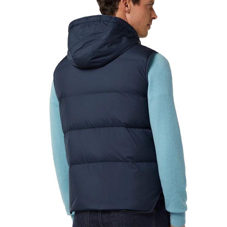 PAL ZILERI teget muški prsluk sa kapuljačom