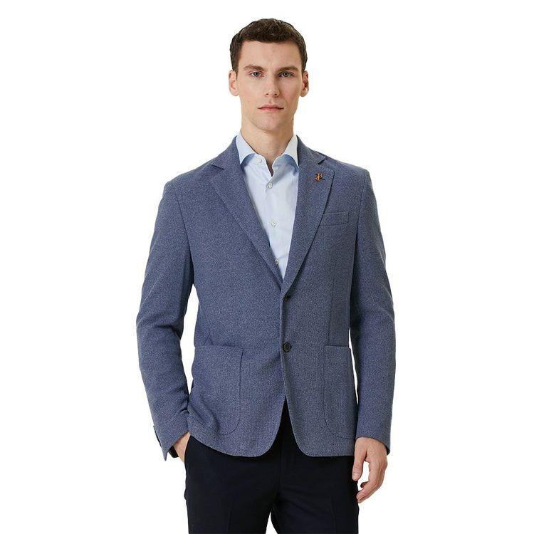 PAL ZILERI tamno plavi muški sako sa rever kragnom