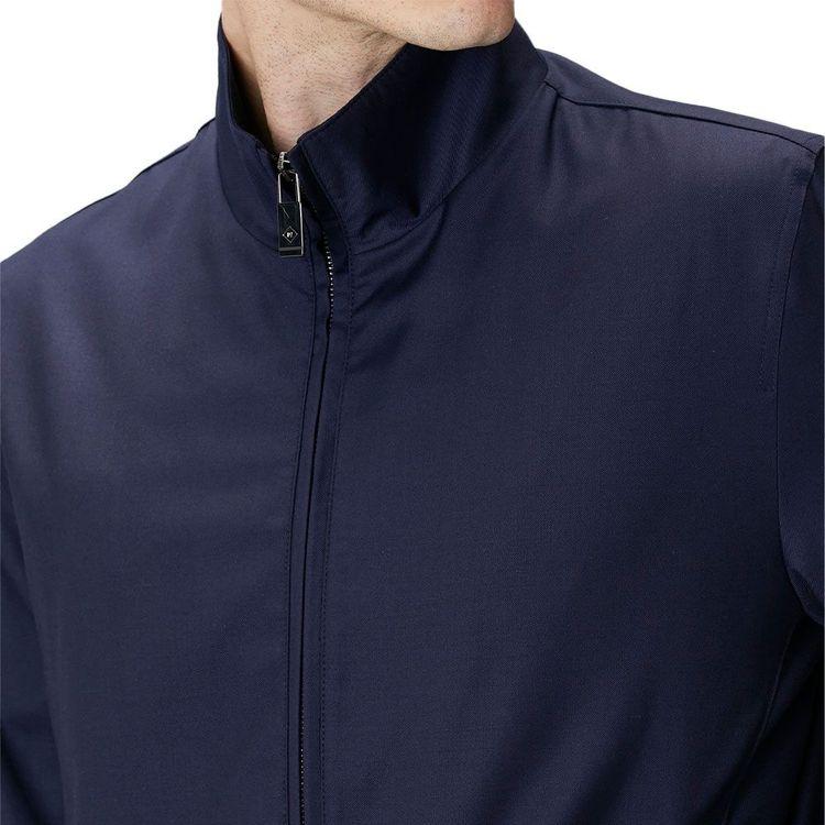 PAL ZILERI teget muška jakna sa pletenim ranflama