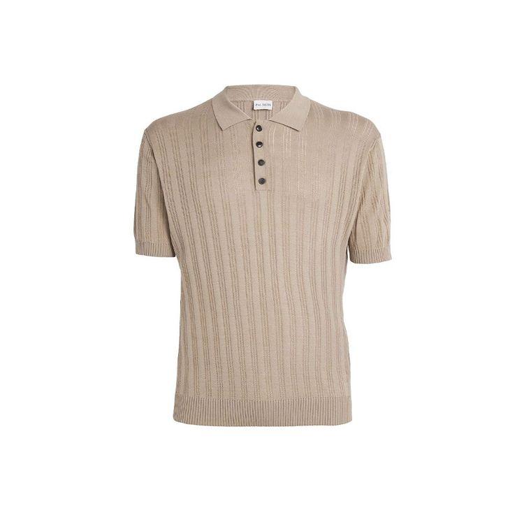 PAL ZILERI bež polo muška majica