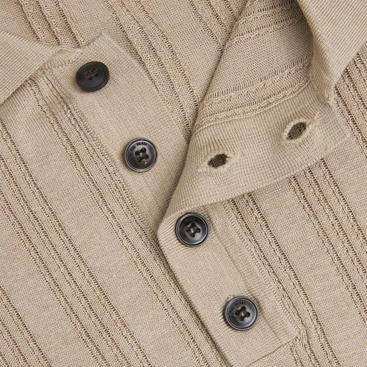 PAL ZILERI bež polo muška majica