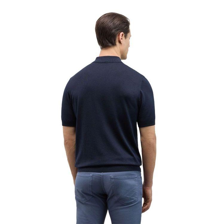 PAL ZILERI teget končana Polo muška majica