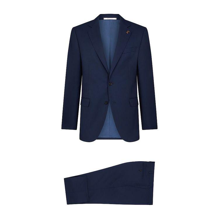 PAL ZILERI tamno plavo muško vuneno odijelo