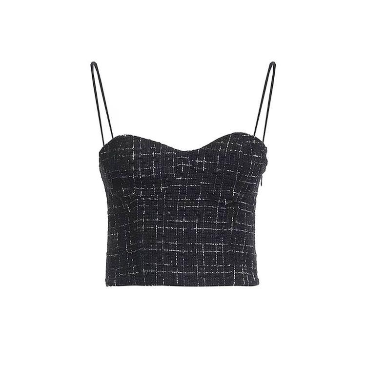 ROCHAS crni ženski top
