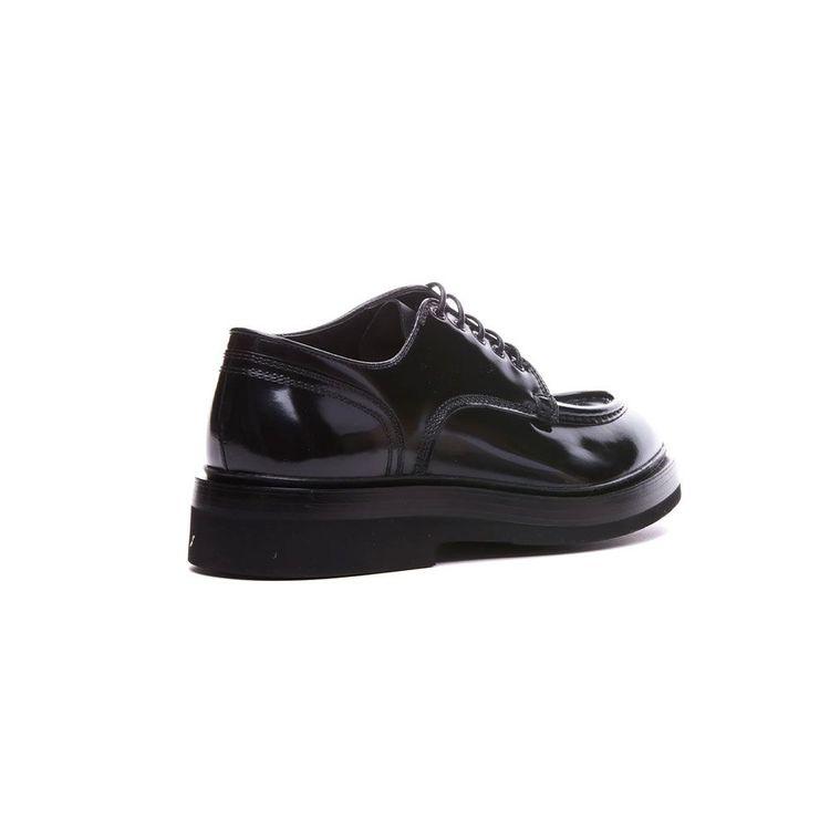 SANTONI crne muške cipele visoki sjaj