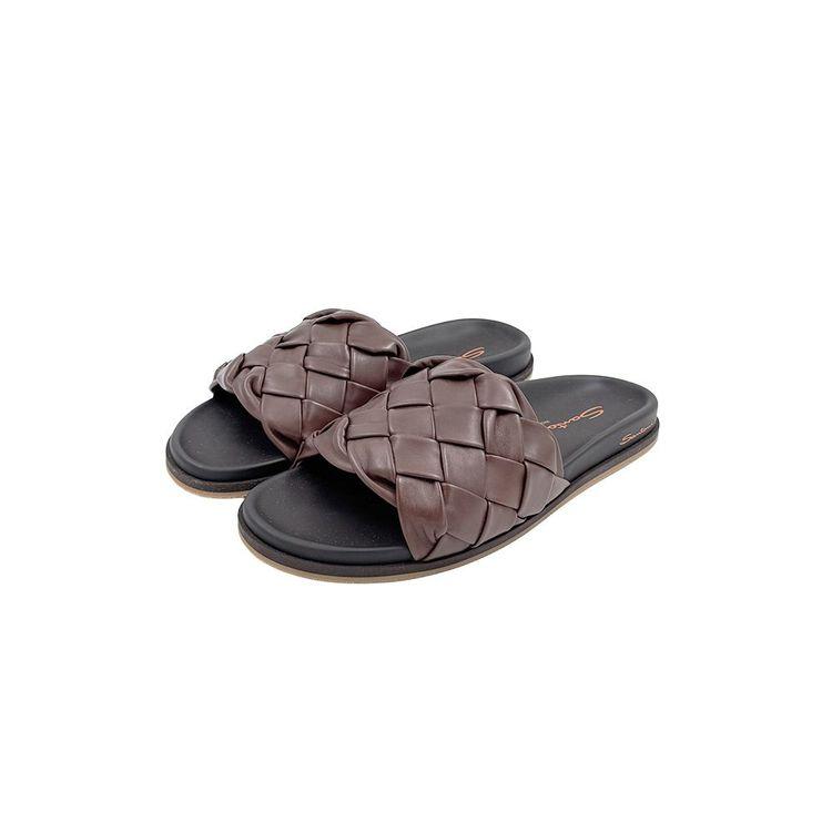 SANTONI braon muške papuče