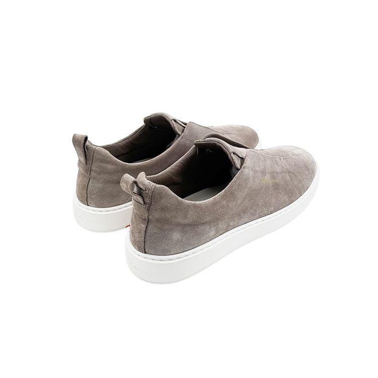 SANTONI Slip-On tamno bež muške patike