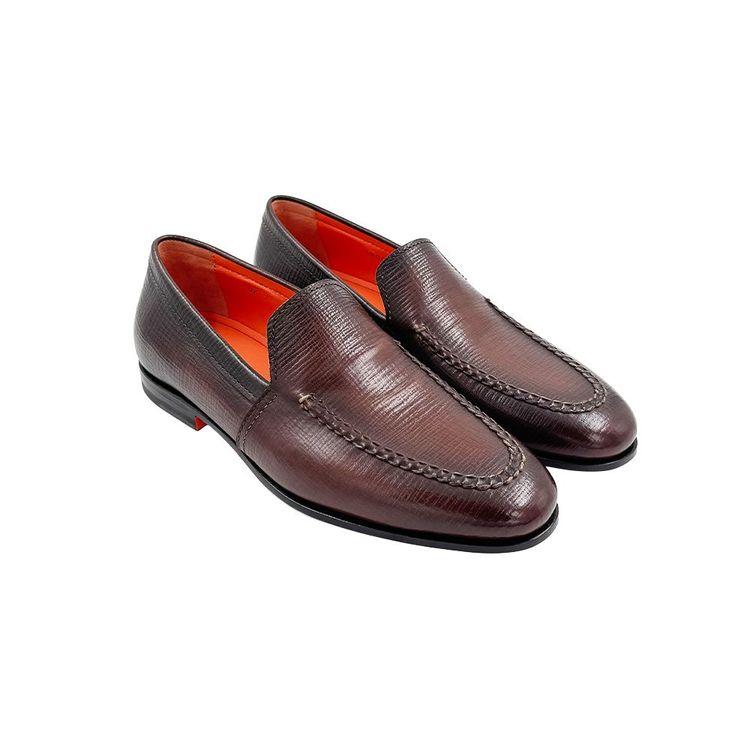 SANTONI braon muške cipele
