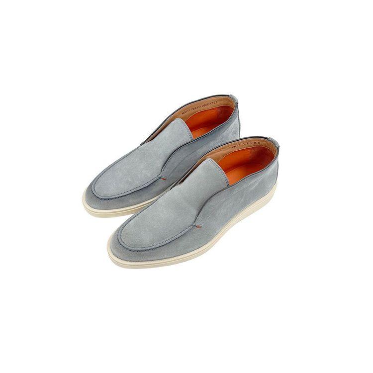 SANTONI Desert Boot svijetlo sive muške cipele
