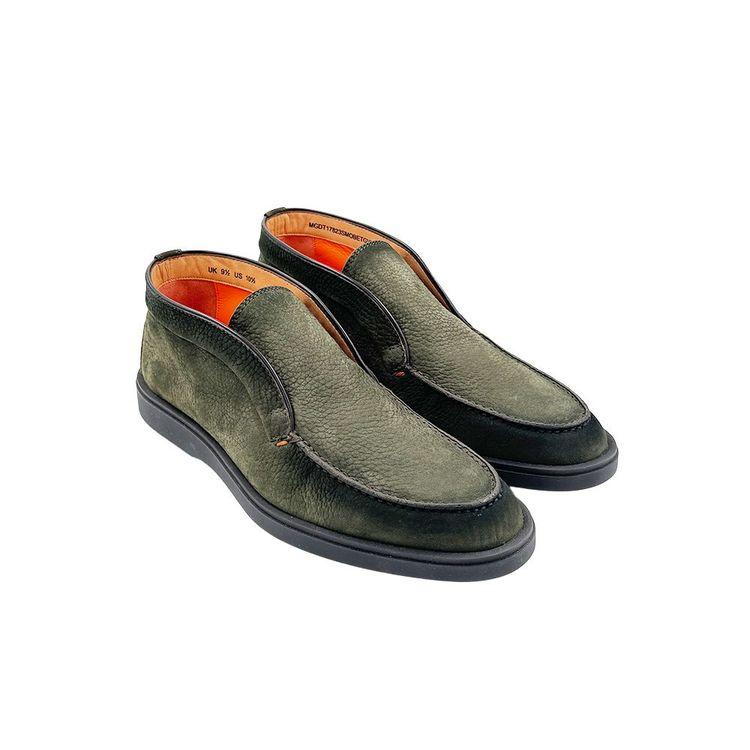 SANTONI Desert boot maslinaste muške cipele