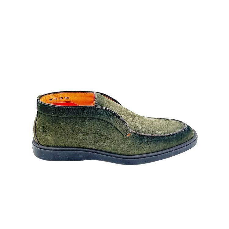 SANTONI Desert boot maslinaste muške cipele