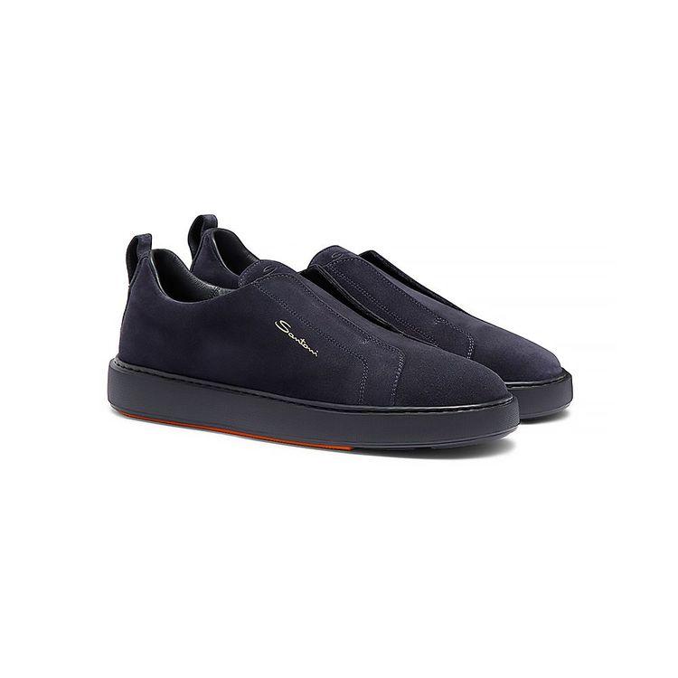 SANTONI Slip-On teget muške patike