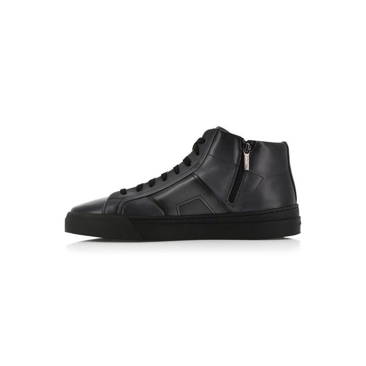SANTONI Double Buckle sive dublje muške patike