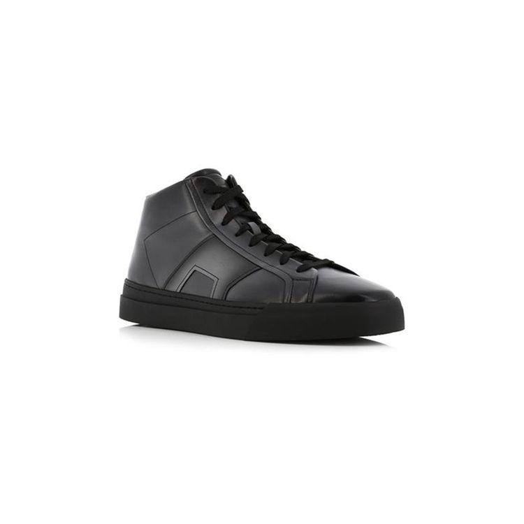 SANTONI Double Buckle sive dublje muške patike
