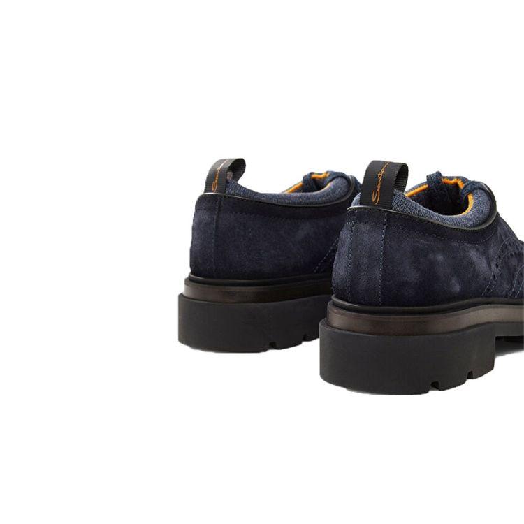 SANTONI indigo plave muške cipele