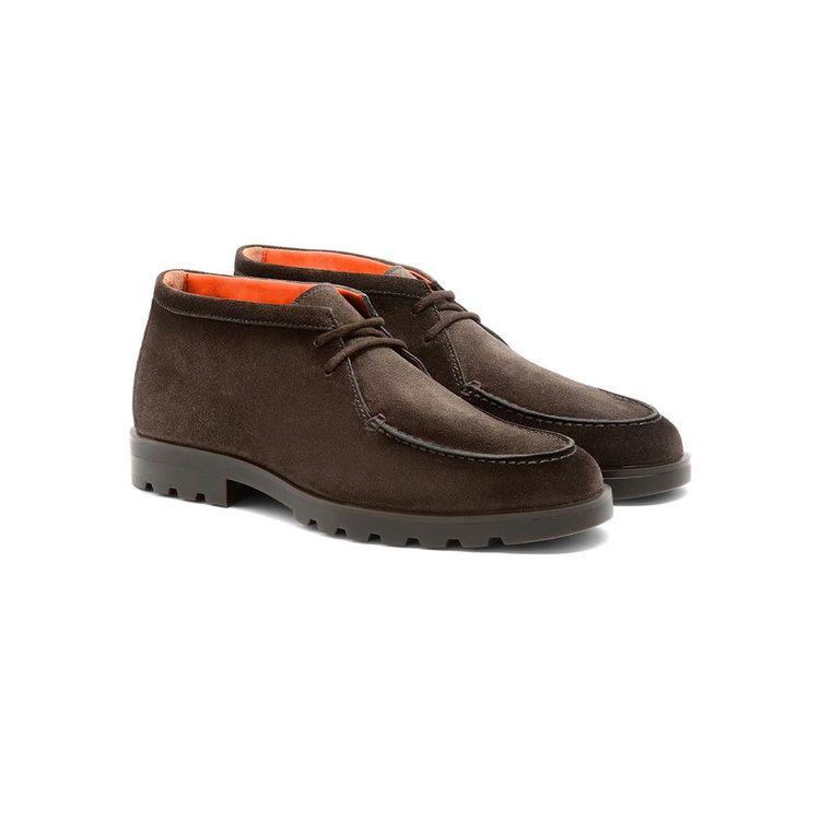 SANTONI Deset Boot braon muške cipele sa vezicama