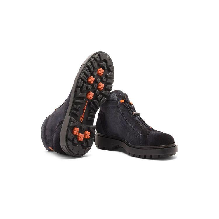 SANTONI Hiking teget dublje muške čizme 