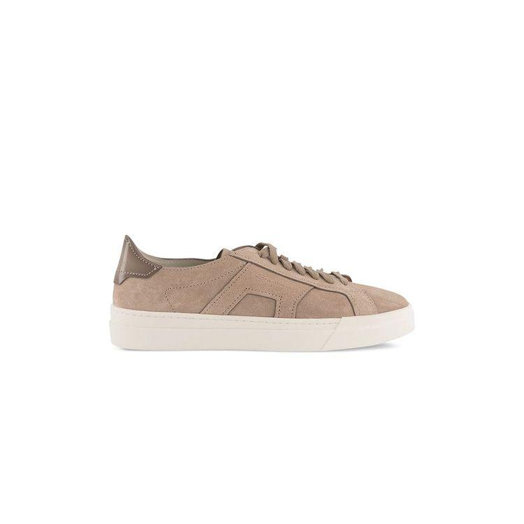 SANTONI Double Buckle bež muške patike