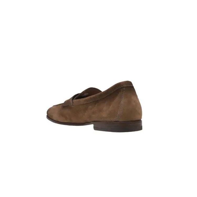 SANTONI Goodyear braon muške mokasine