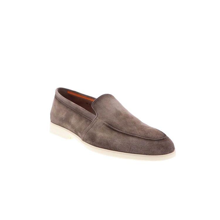 SANTONI SANTONI braon muške cipele od antilopa