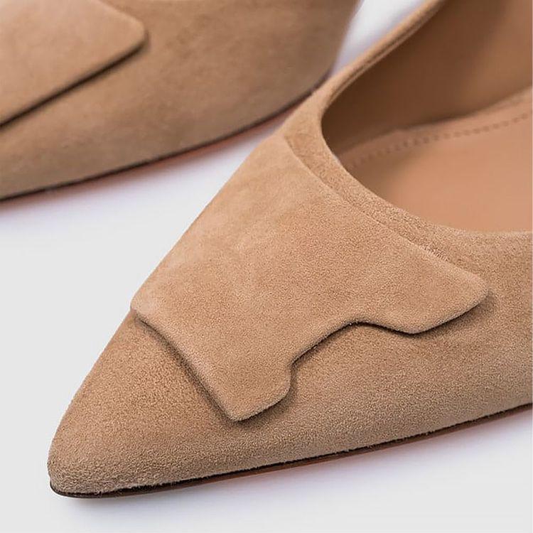 SANTONI svijetlo braon ženske salonke