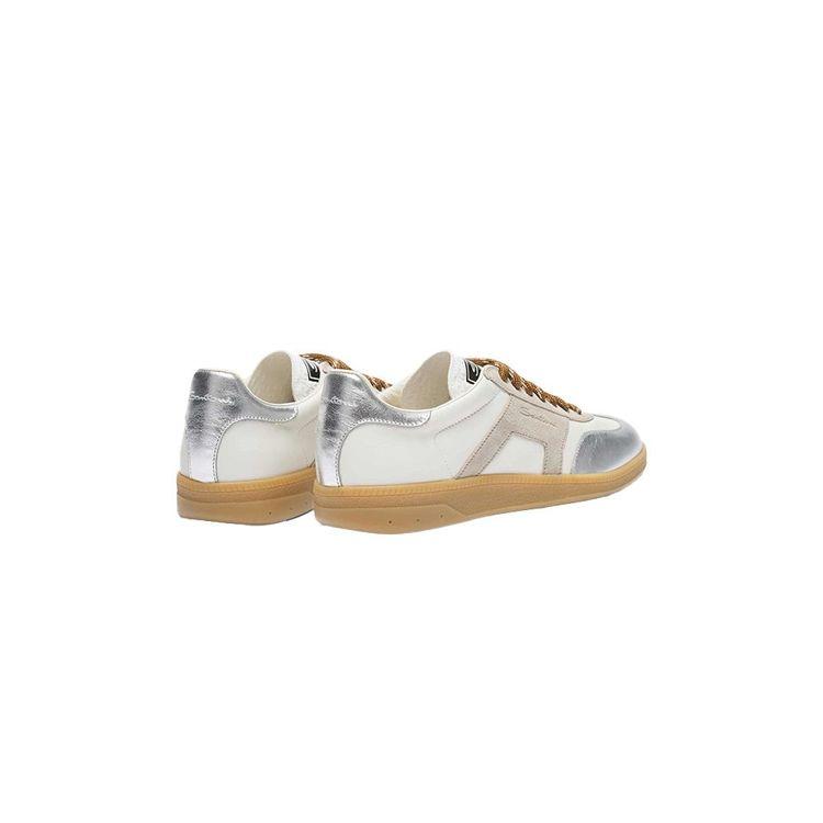 SANTONI Double Buckle Oly bijele ženske patike 