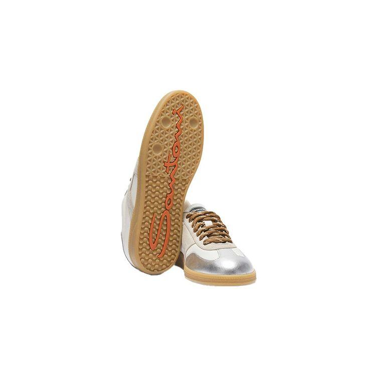 SANTONI Double Buckle Oly bijele ženske patike 